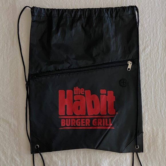 Habit Burger Bundle T-Shirt Small + Hat + Notebook + Drawstring Bag NWT ⭐️ - Picture 11 of 11